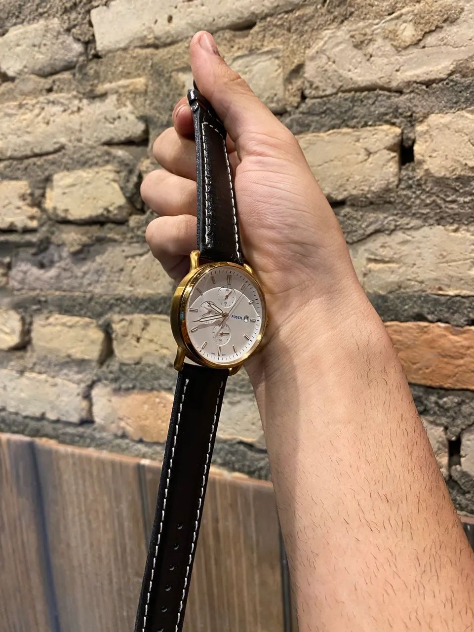 VENDO RELÓGIO FÓSSIL 42mm | THE COMUTTER CHRONOGRAPH  - Foto 3