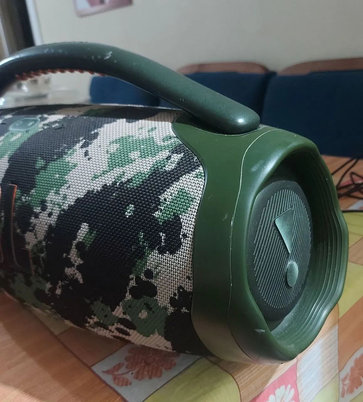 Jbl boombox 3 camuflada semi nova  - Foto 3