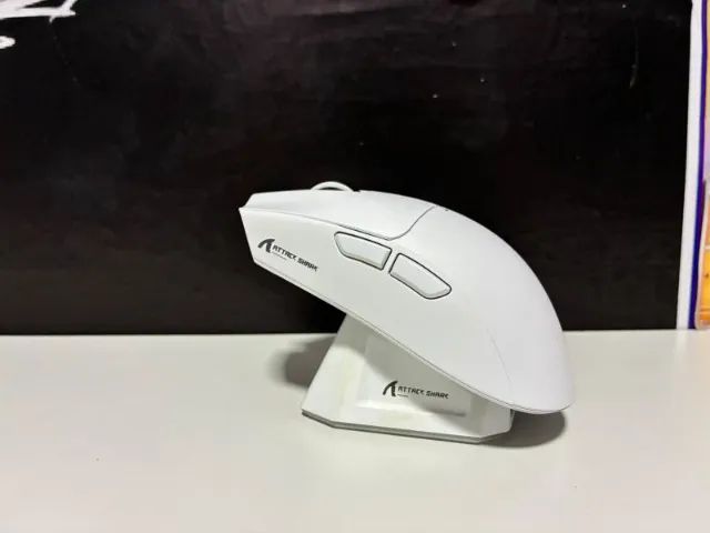 Mouse Gamer Attack Shark X11 Branco - Foto 3