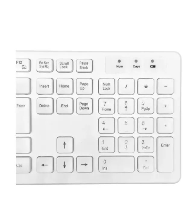 Kit Teclado E Mouse Sem Fio Aitek Silencioso e Confortável - Foto 5