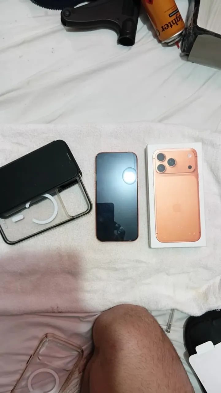IPHONE 17 PRO MAX 256GB LARANJA - Foto 3