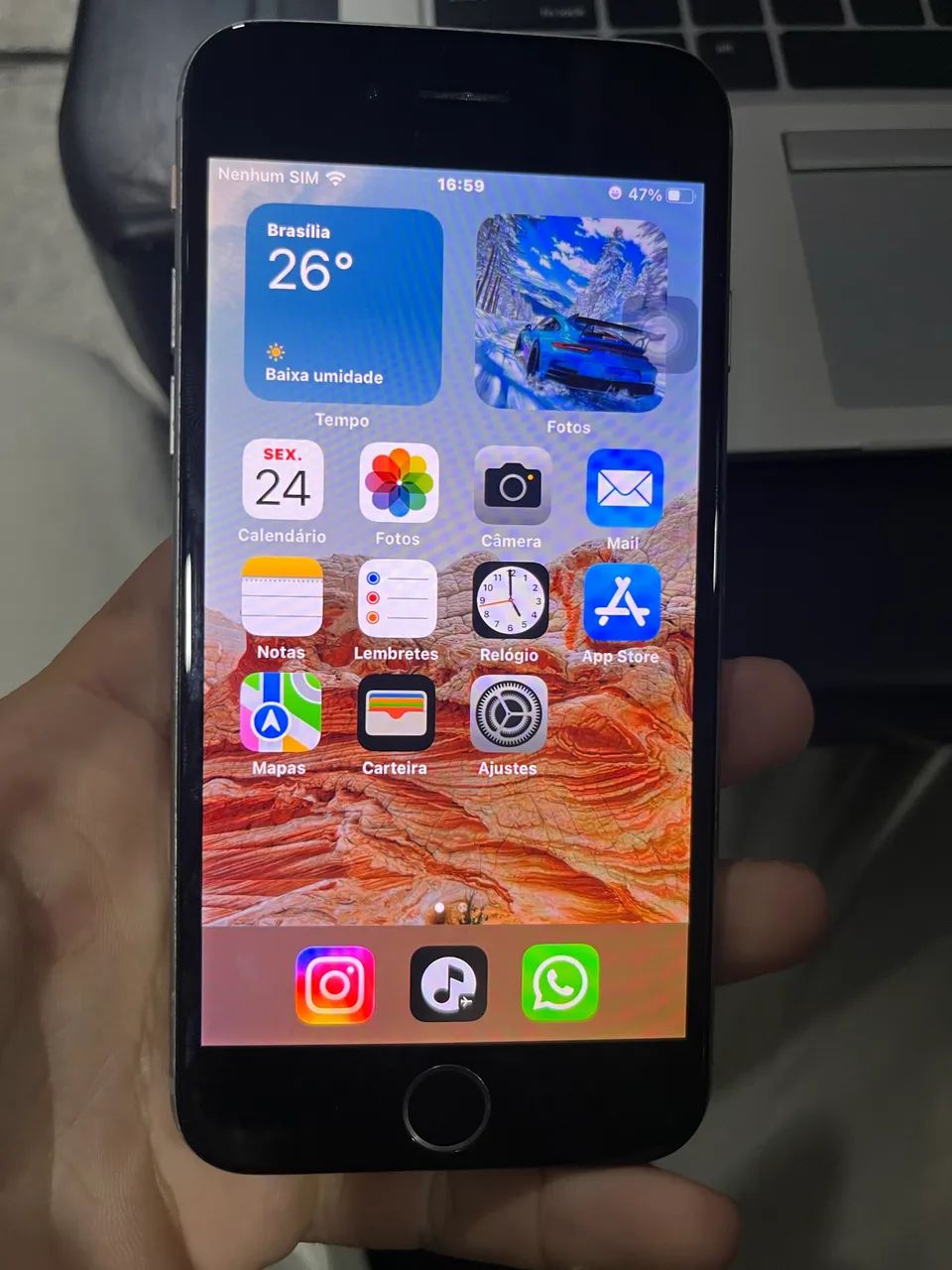 Vendo ou troco iPhone 6s  - Foto 3