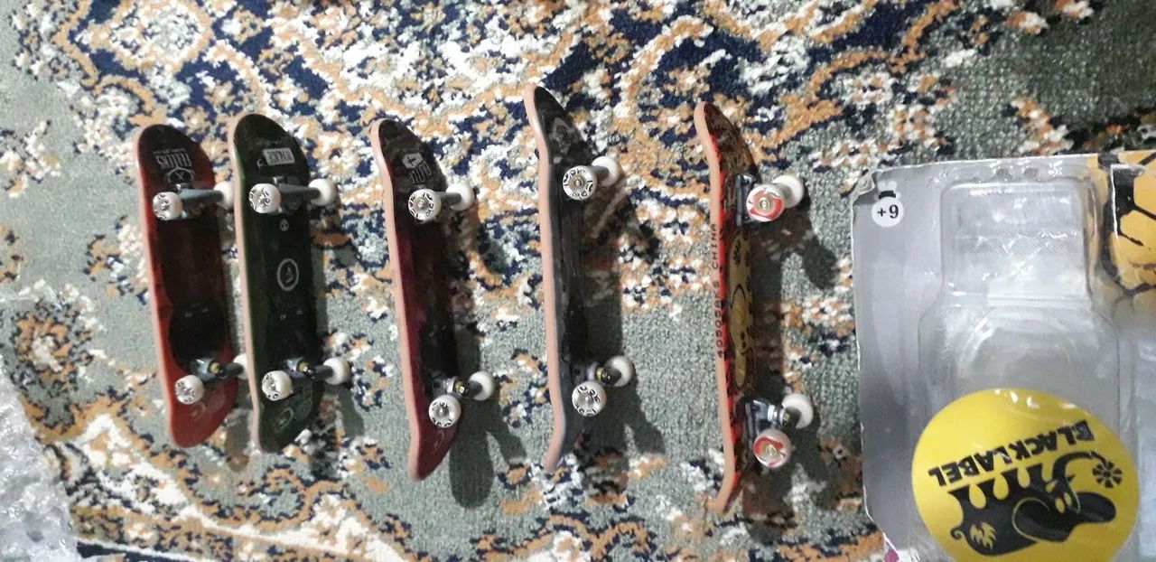 skates de dedo (originais), kit com 7. - Foto 2