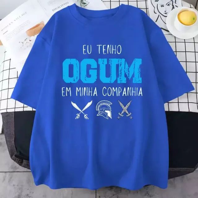 CAMISETA OGUM - UMBANDA / CANDOMBLE - Foto 3