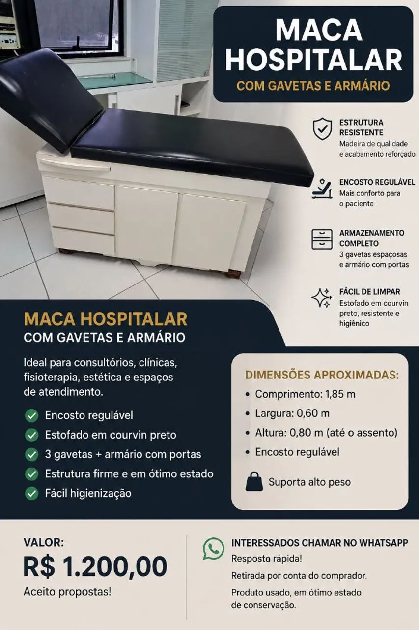 Maca hospitalar