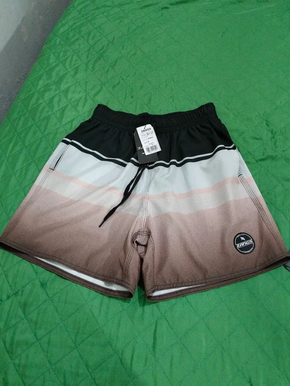 Short masculino original tamanho 40 nicoboco é zangs 