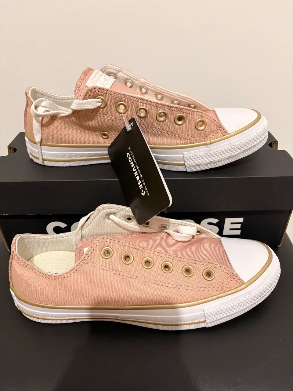 Converse All Star Nude/Rosa - 37