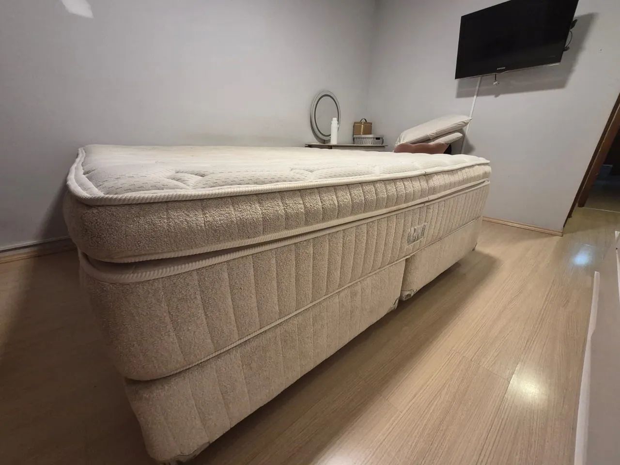 Colchão de Casal com Box - King Size - Foto 2