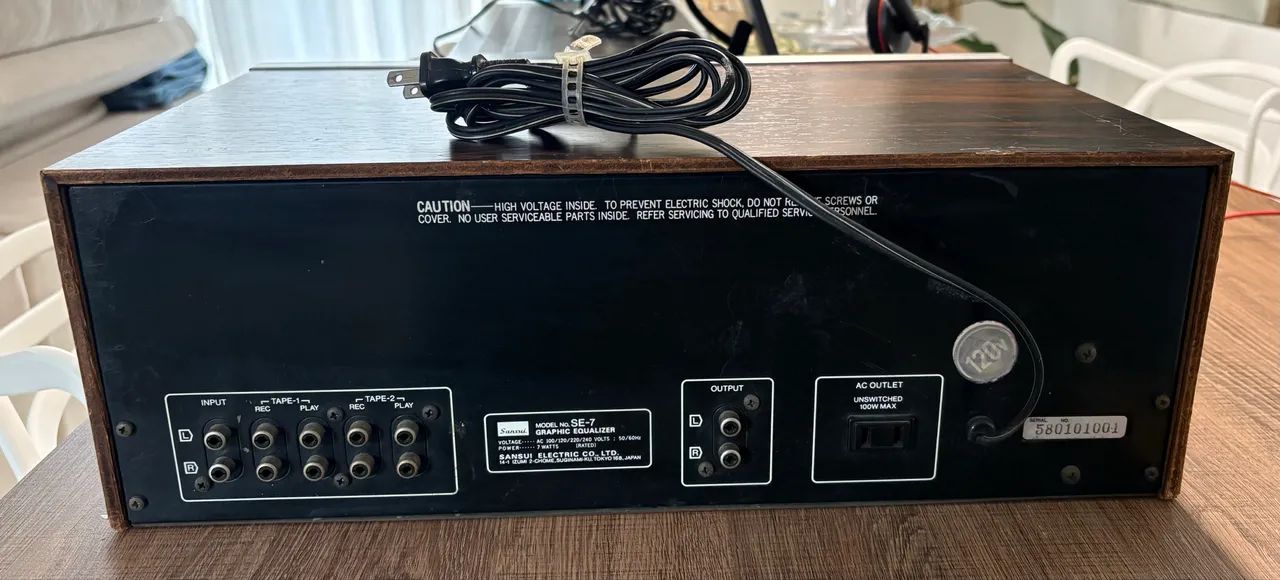 Sansui SE-7 Stereo Graphic Equalizer Impecável | Peça para Colecionador - Foto 2