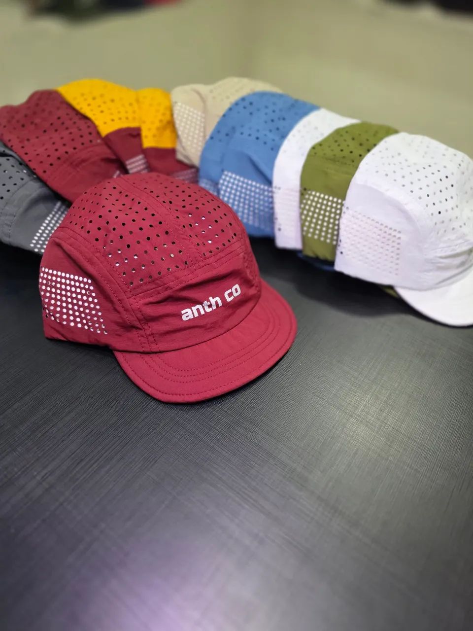 Boné Runner da Anthco <br><br>BONÉ FIVE PANEL ESTILO VINTAGE FRESH  (ABA FLEXIVEL MENOR) - Foto 4