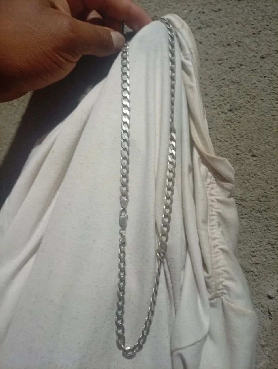 Cordão de prata - Foto 3