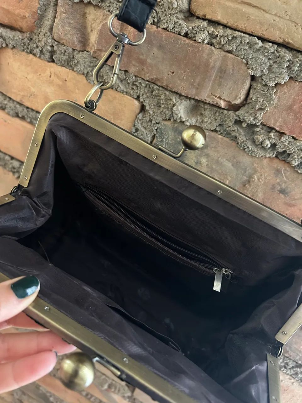 Bolsa corino retrô  - Foto 4