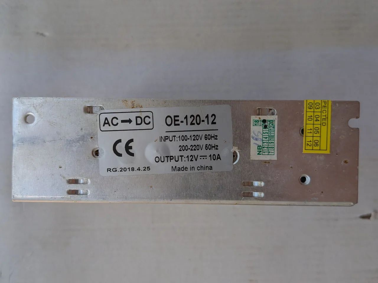 Fonte chaveada 12v 10A 120w câmera led - Foto 2