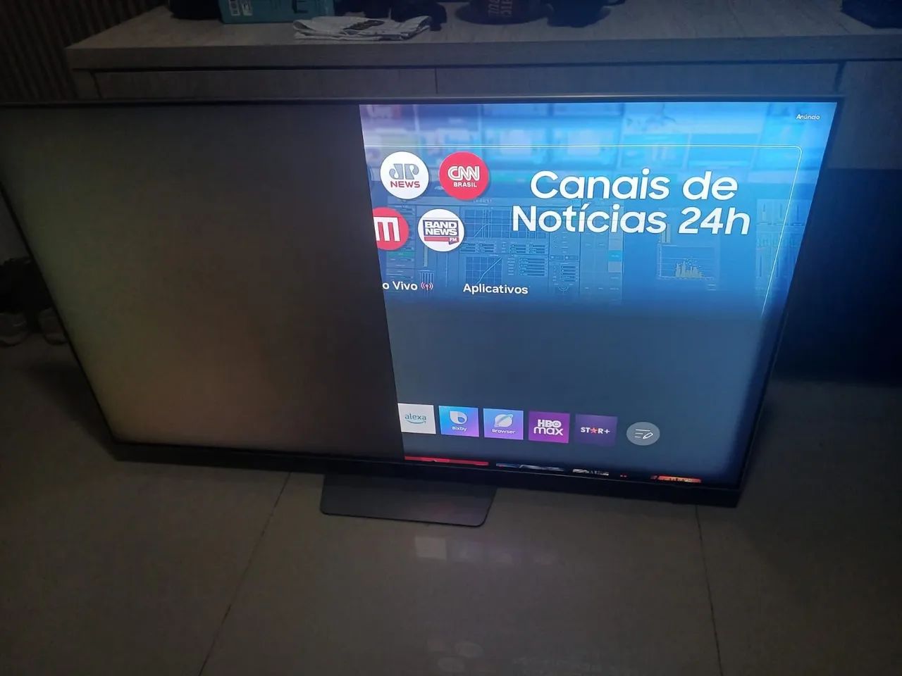 TV Samsung 55 polegadas - defeito na tela - Foto 2