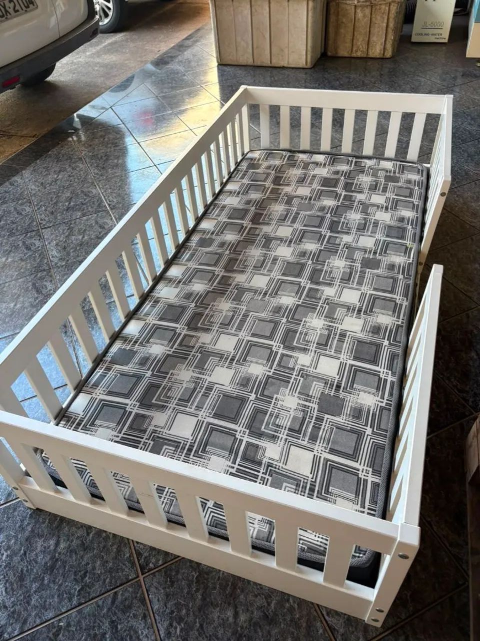 Cama montessoriana solteiro com colchão - Foto 2