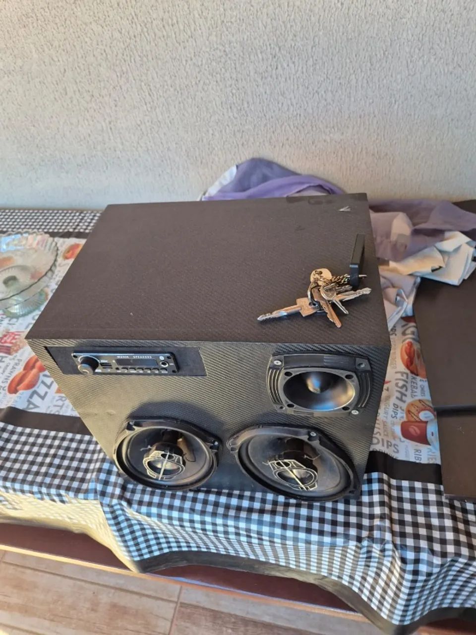 Caixa de som pionner mini bob usada sem modulo - Foto 4