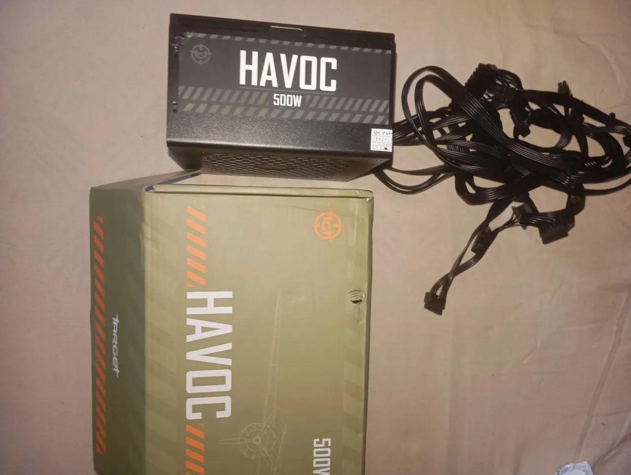 Fonte TGT Havov 500w 80 Plus white