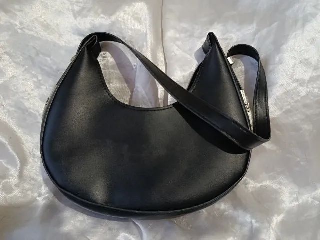 Bolsa de ombro preta - Foto 2
