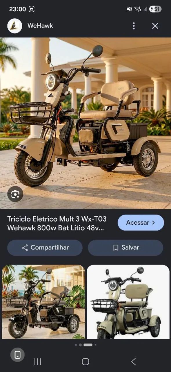 Triciclo elétrico  - Foto 2