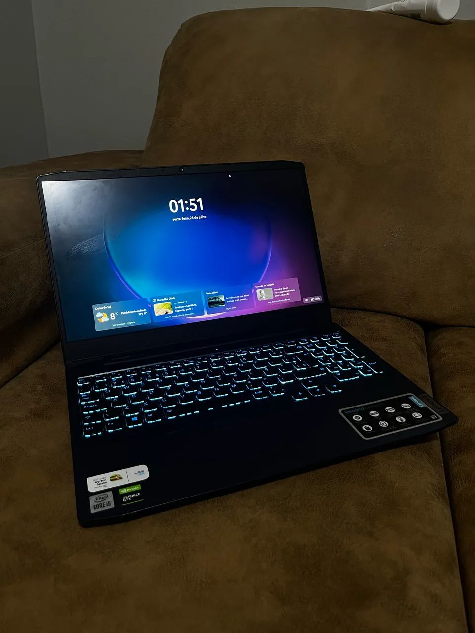 Notebook Ideapad Gaming 3i Usado - Foto 5