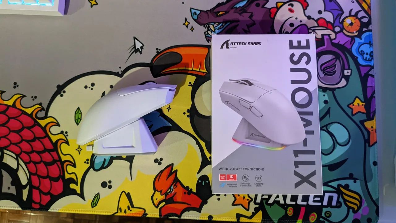 Mouse Gamer Attack Shark X11