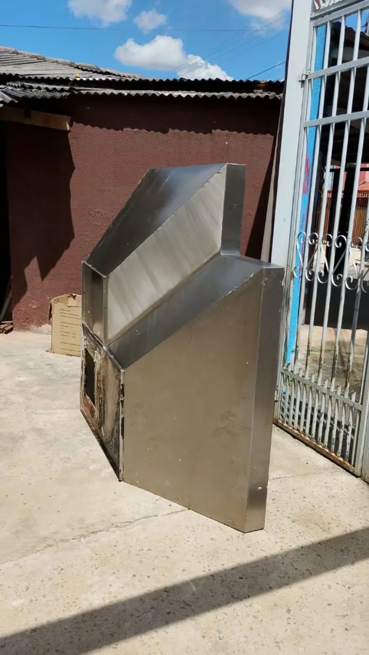 Coifa 100% inox  1,60 × 1,60 .. (Barato) - Foto 6