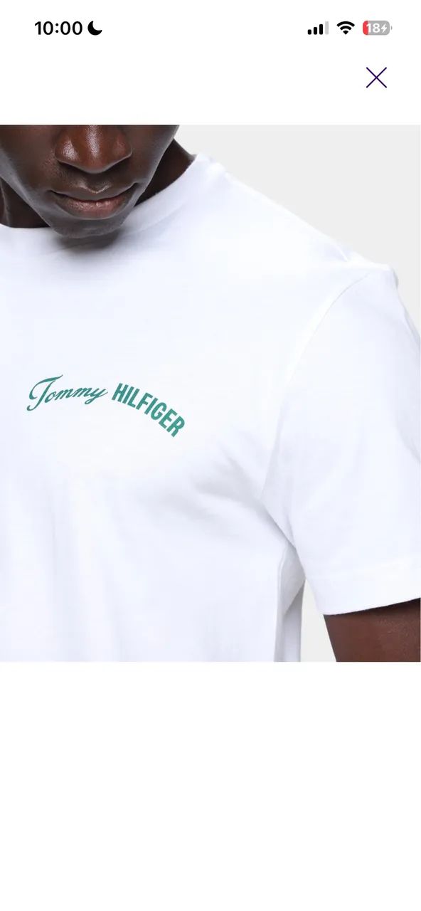 Camiseta Tommy Hilfiger (nova e original) G - Foto 3