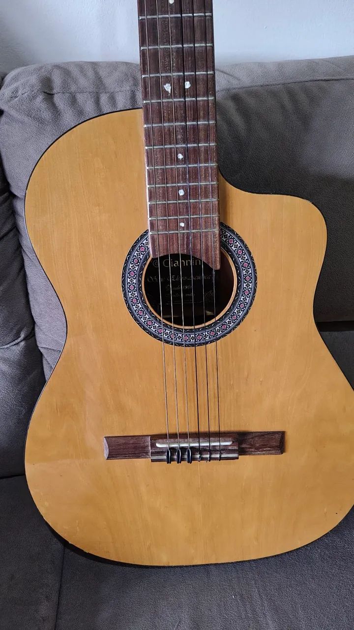 Violão Gianini Série Eletro acústica Nylon - Foto 2