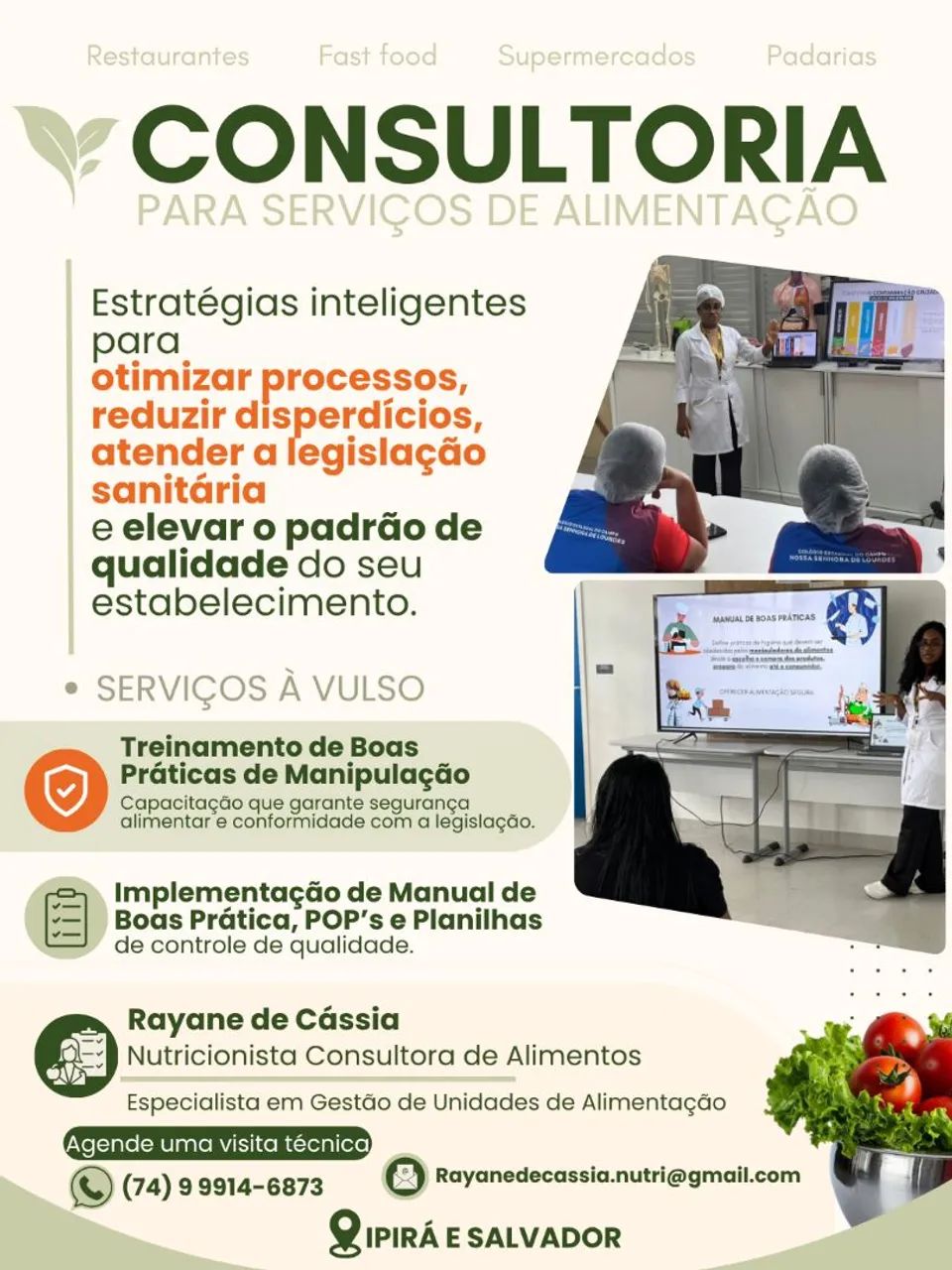 ?TREINAMENTO DE BOAS PRÁTICAS DE MANIPULAÇÃO 