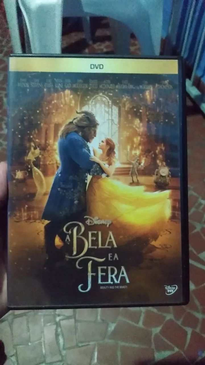 Filme DVD original a bela e a fera ótimo estado. 