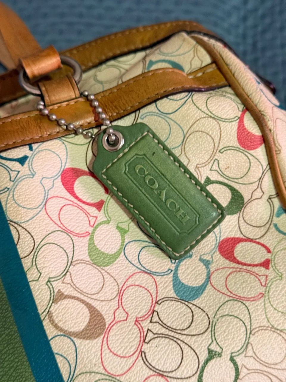 Bolsa Vintage Coach - Foto 4