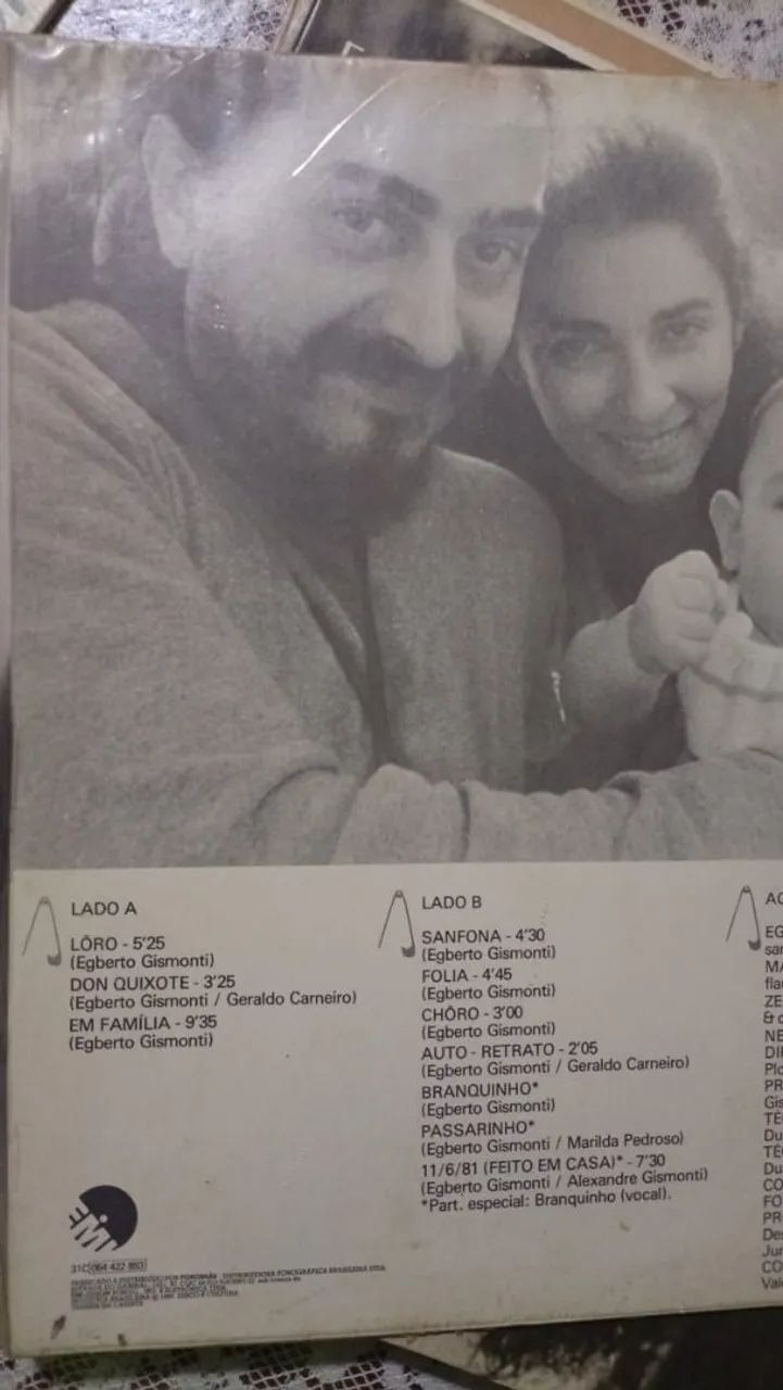 Disco: Edberto Gismont Em Família  - Foto 2