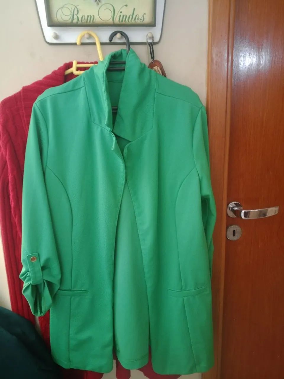 Vendo jaqueta verde - Foto 3