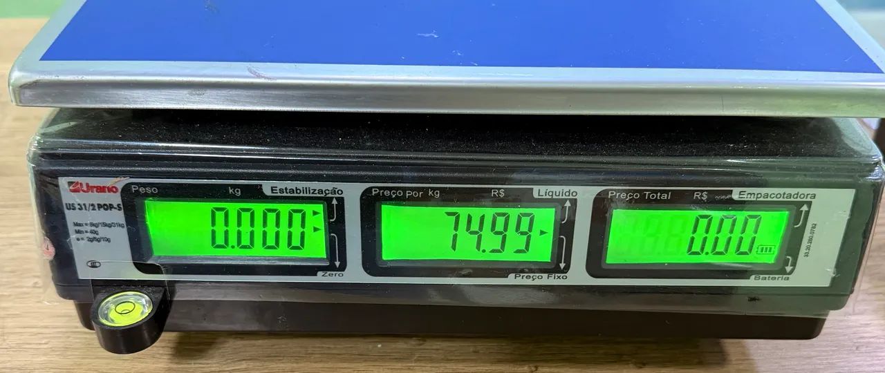 Balança Comercial Urano Pop-s 31 Kg (usb Azul) - Foto 2