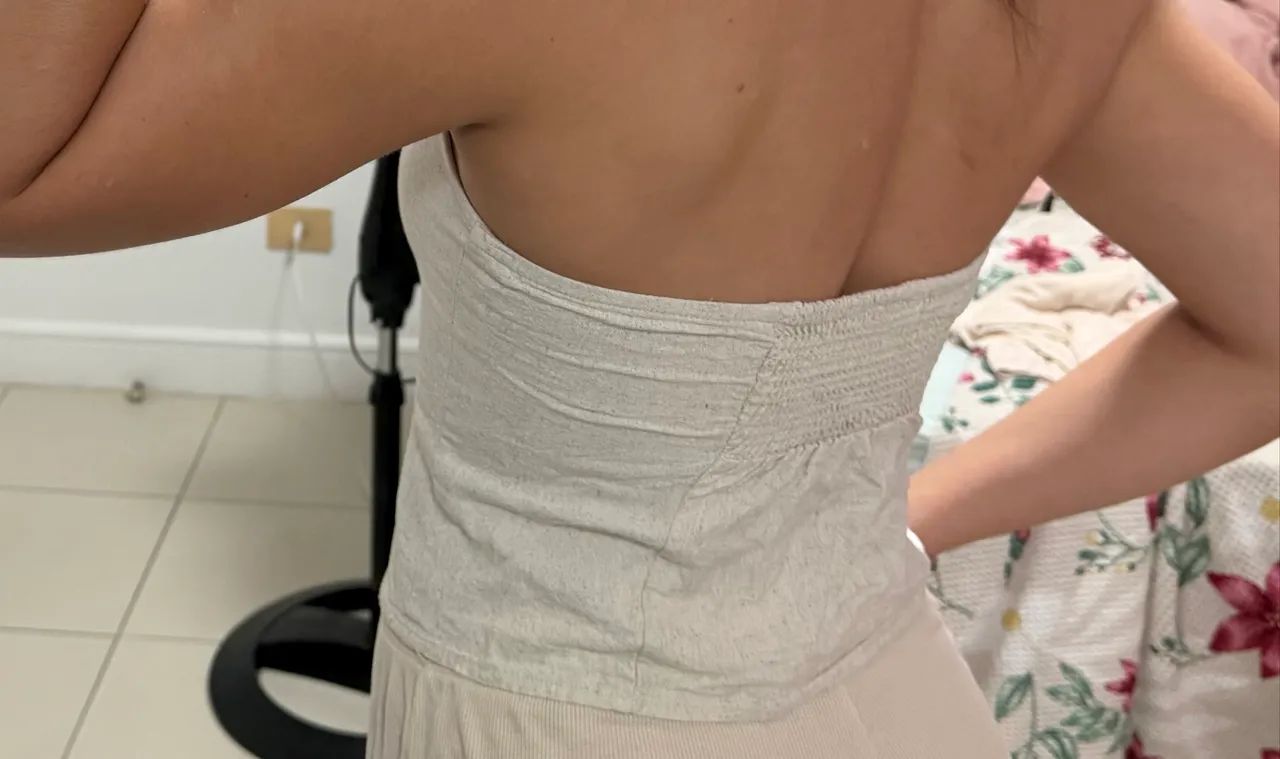blusa tomara que caia em viscolinho - Foto 2