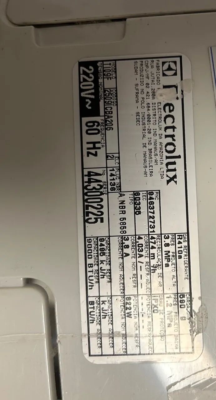 Ar-condicionado Electrolux 9000 bitus - Foto 2