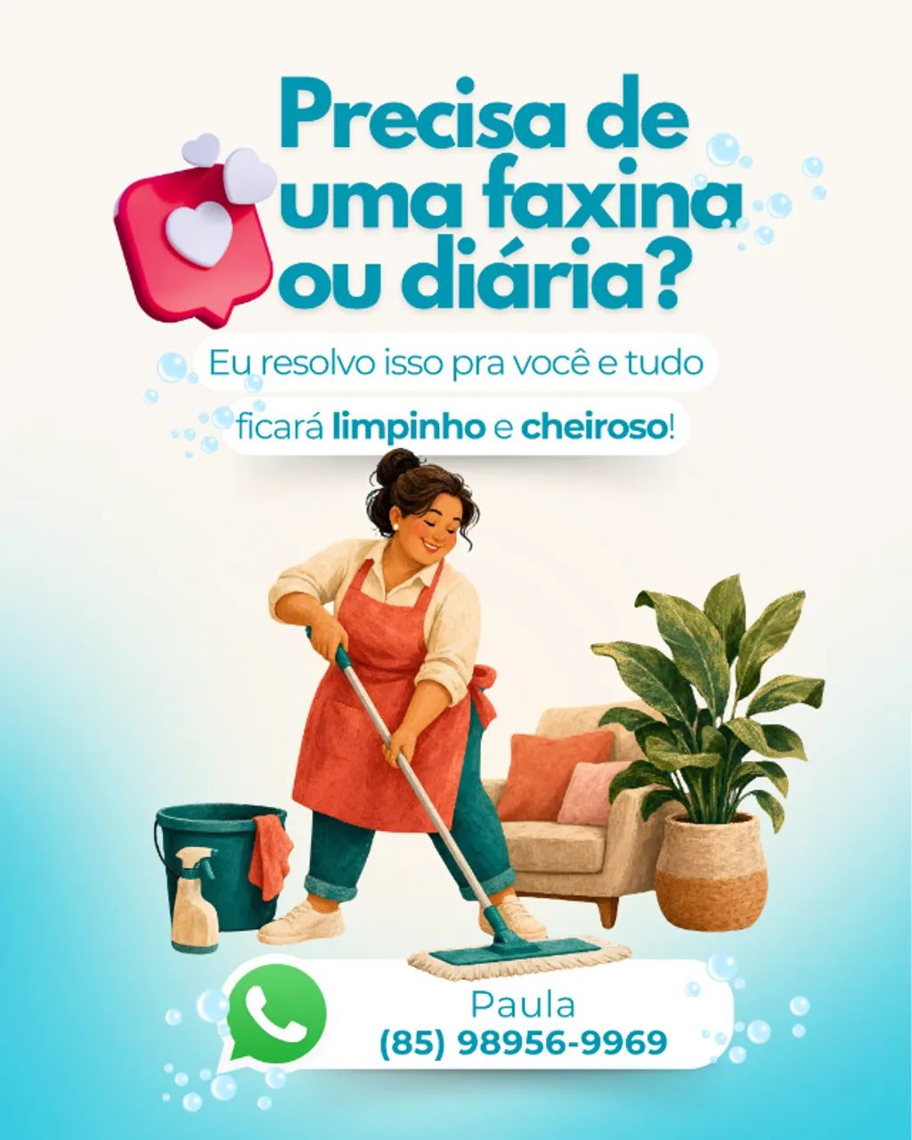 Faxina ou diária