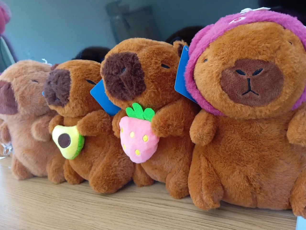 Capivara de pelúcia 75.00 CADA - Foto 3