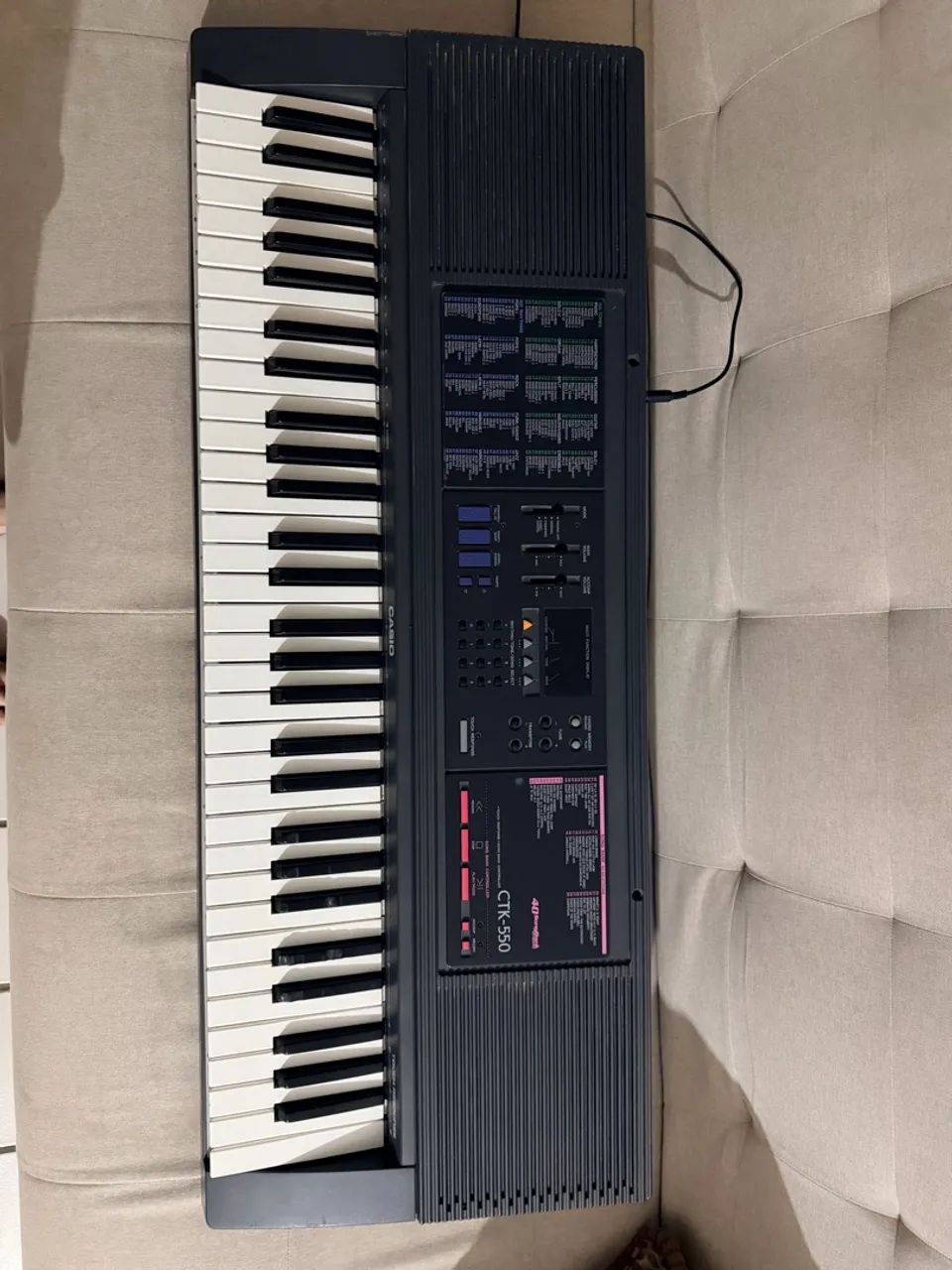 Vendo Teclado Casio CTK - 550 - Foto 2