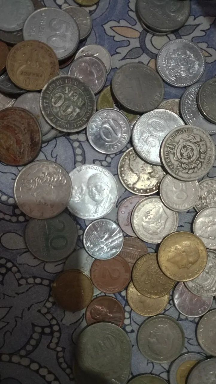 Moedas antigas 