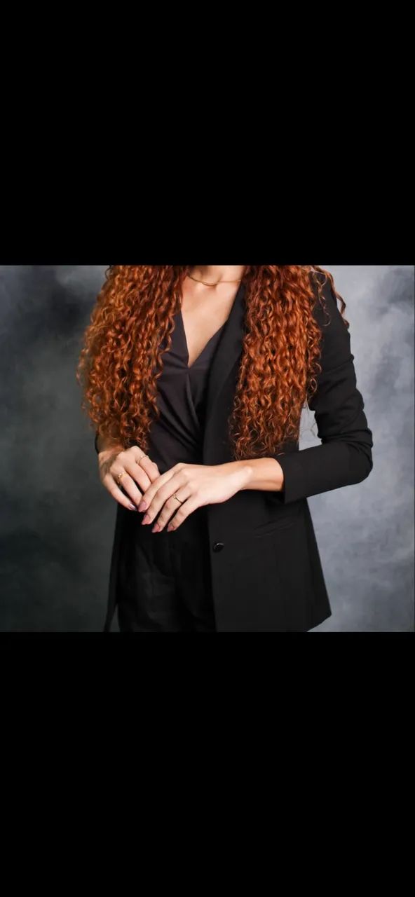 Blazer Preto Alfaiataria  - Foto 2