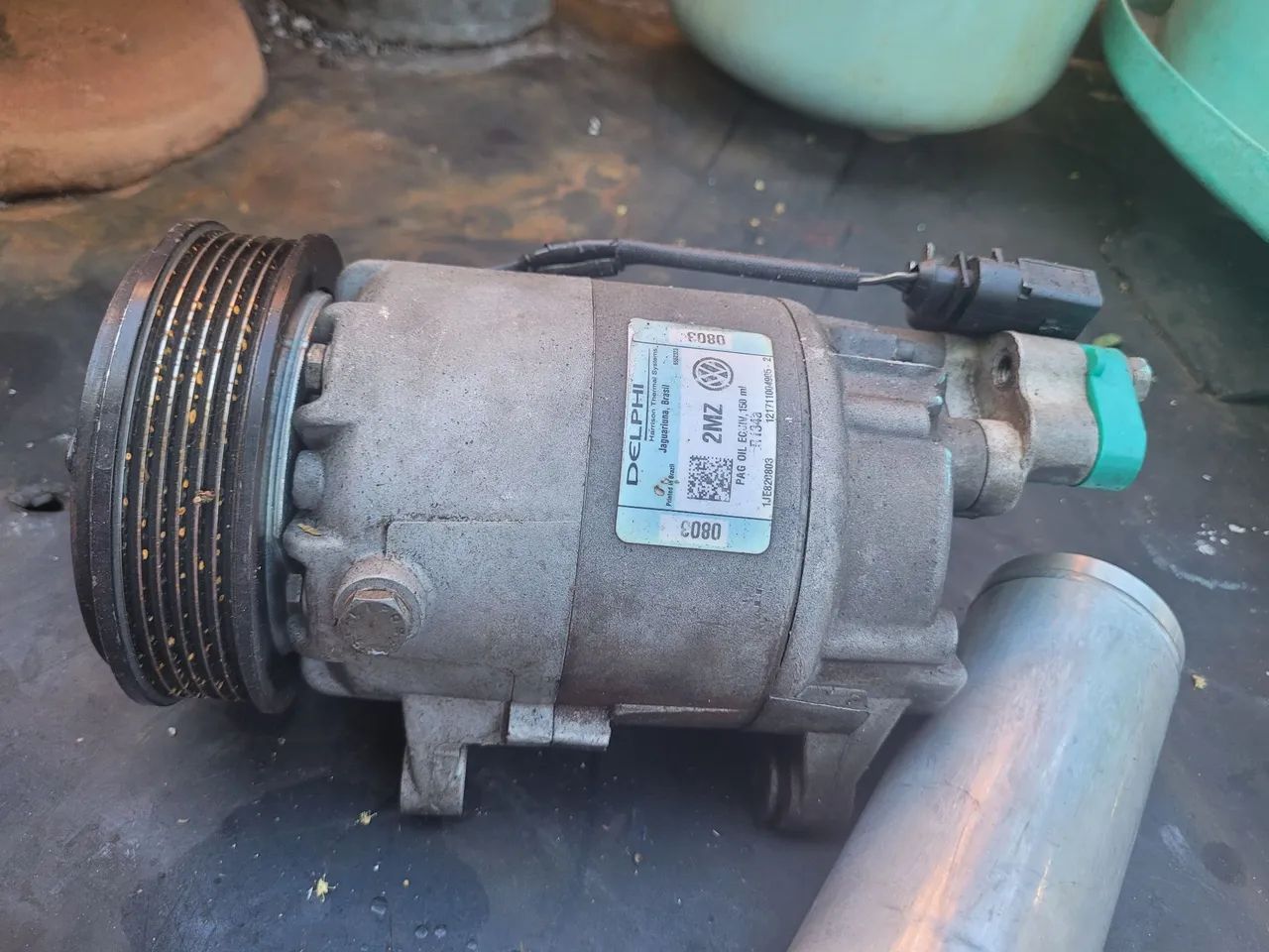 Compressor parar ar condicionado golf