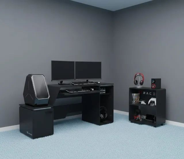 Mesa gamer e Rack gamer 