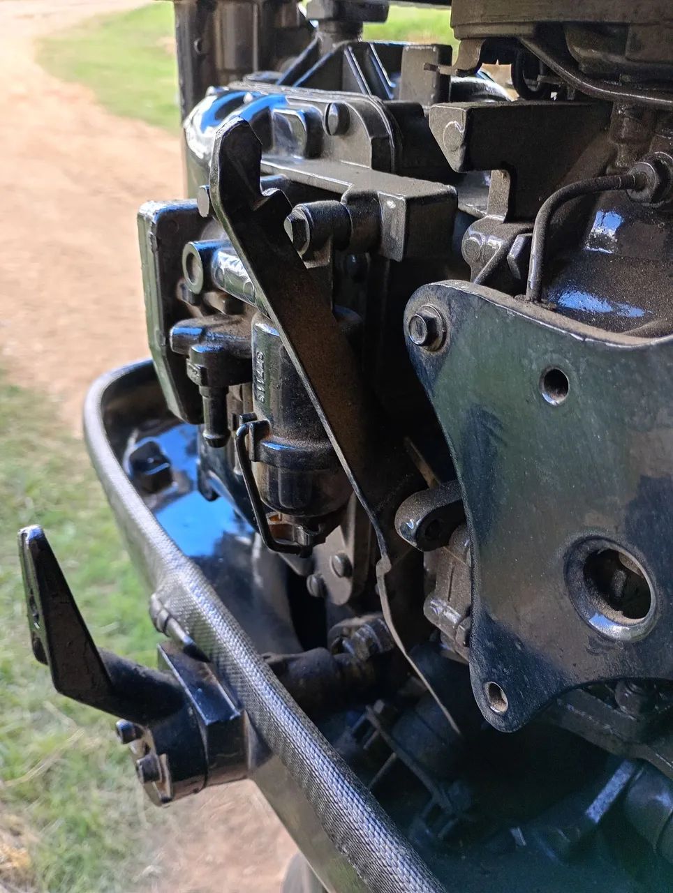 Motor 40 HP d lancha barco d popa Ibiúna sp  - Foto 12