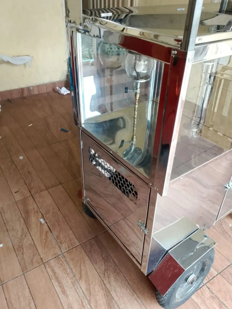 CARRINHO DE PIPOCA BEM CONSERVADO À VENDA!! - Foto 2