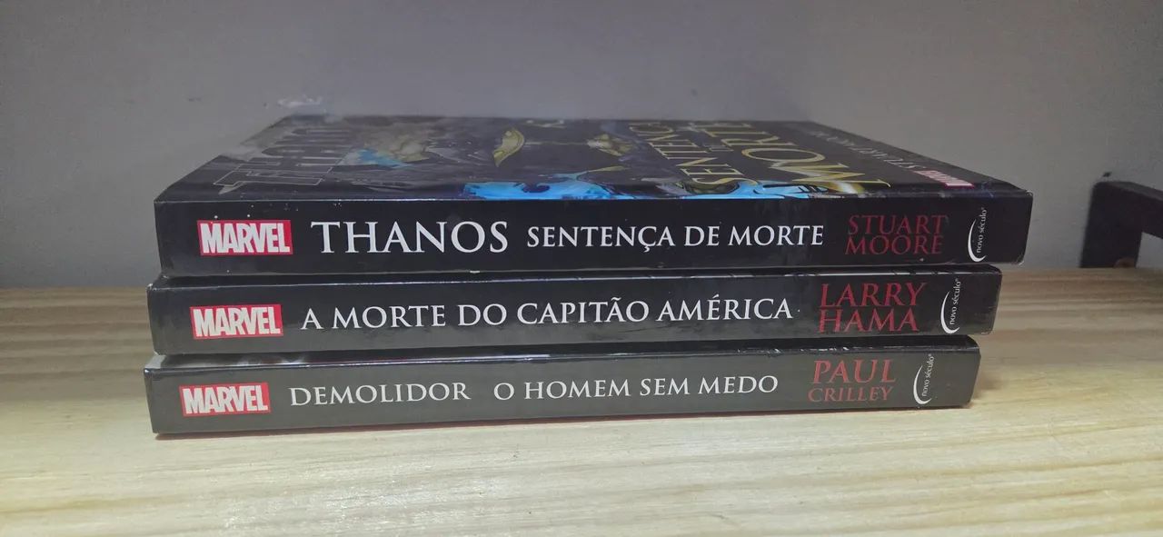 Livros Marvel, Pacote com 3 - Foto 2