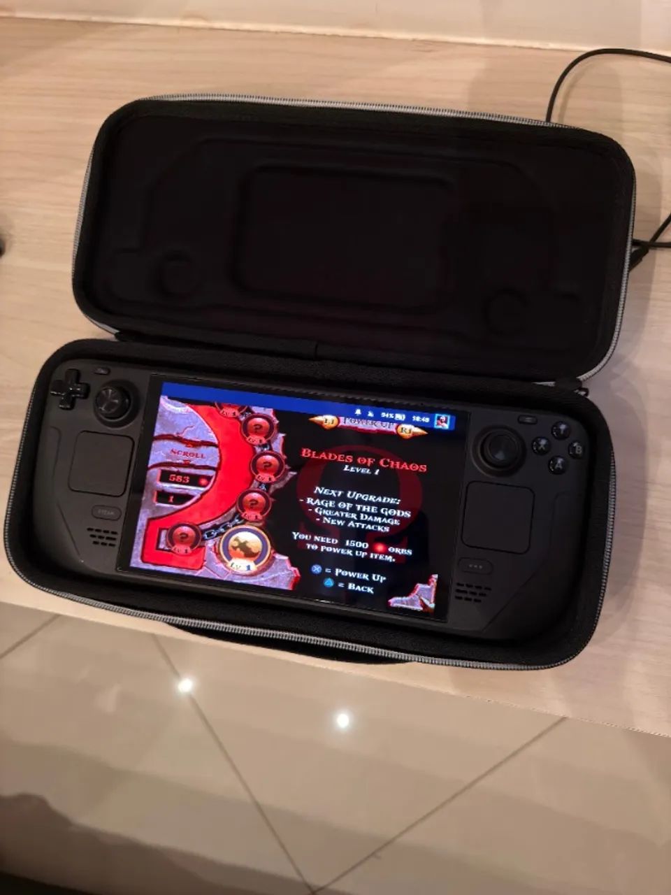 Steam Deck OLED 512GB - Estado de Novo (1 Mês de Uso) - Completo