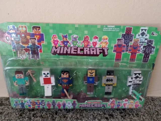 cartela minecraft heroes - Foto 2