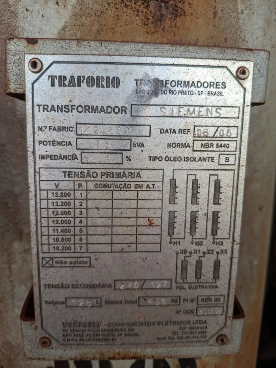 Transformador 75 kva 110/220 - Foto 2