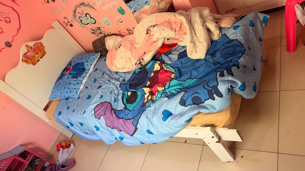 Cama com pé quebrado para venda - Foto 3